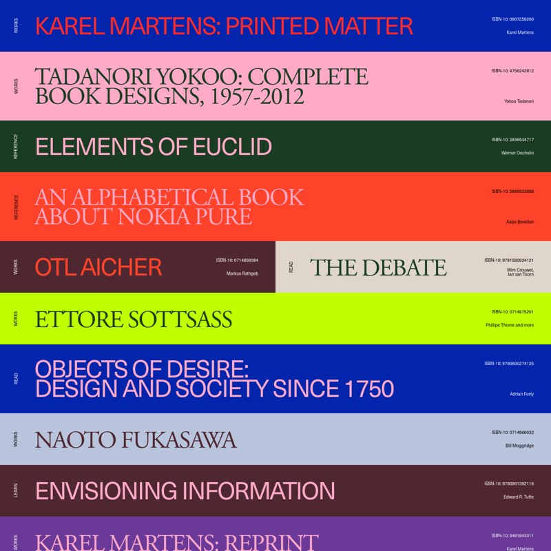 'Books' from 'Design Books - A Personal Selection / by Repponen' by Anton Repponen