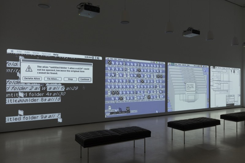 JODI, Joan Heemskerk, Dirk Paesmans - My%Desktop (2002)